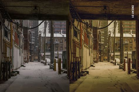 ArtStation - 20 Industrial Grunge LUTs and Lightroom Presets | Artworks