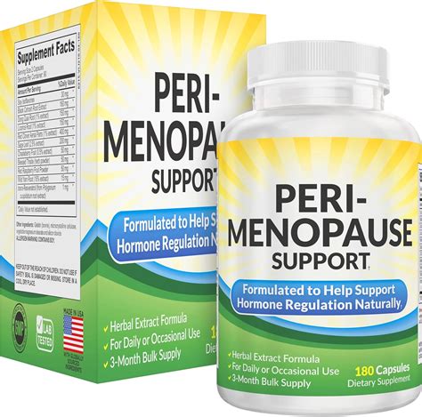 Amazon.com: Perimenopause Support (3-Month) Supplement Blend | Women's Health & Hormone Support ...