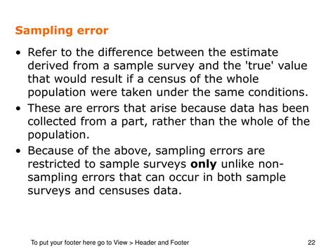 Image result for Sampling Error Examples