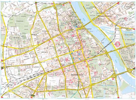 Large Warsaw Maps for Free Download and Print | High-Resolution and ...