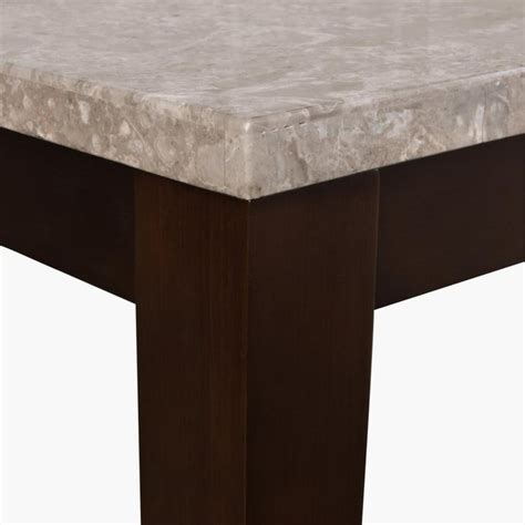 Buy Geneva Oxville Marble Top Coffee Table - Brown from Home Centre at ...