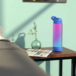 Aquaminder Water Bottle Glows & Beeps Reminder 770ml Sipper