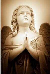 Praying Angel In Sepia Shades Unframed Art Print Paper Print ...