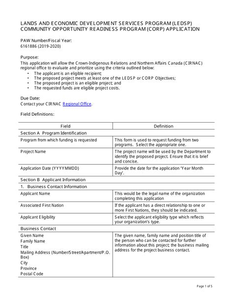 Local Development Investment Program Form 的图像结果