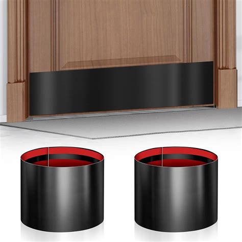 2 PCS 8" x 34" Self Adhesive Door Kick Plate for Bottom of Door ...