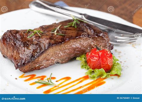 Grilled sirloin steak stock image. Image of delicious - 26750481