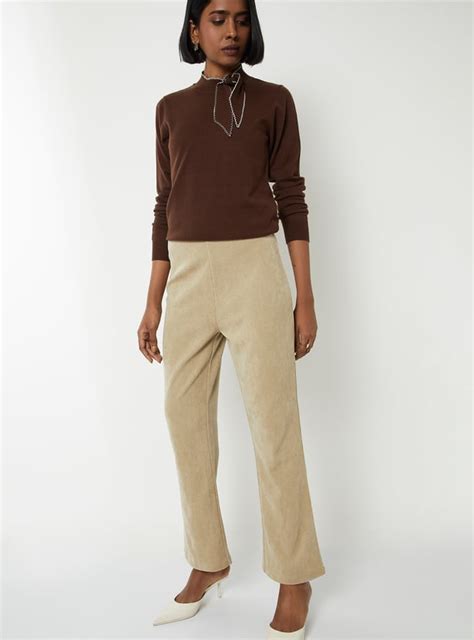 Buy Kalki x Max Women Knit Textured Flared Trousers Online at just Rs ...