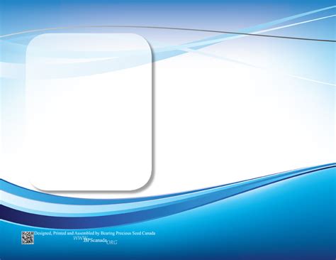 Design Templates - Bearing Precious Seed Canada