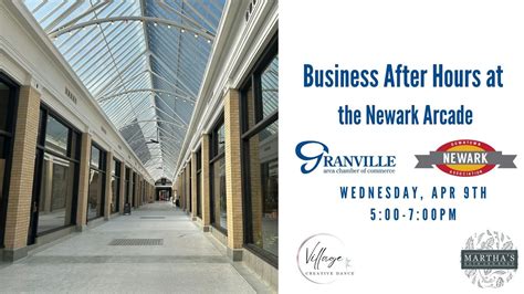 Chamber After Hours Event: The Historic Newark Arcade, Newark Arcade, 9 ...