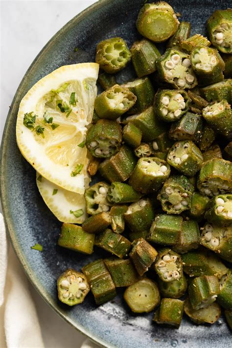 Air Fryer Frozen Okra