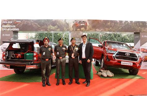 Modified Toyota Hilux showcased at Indo-Pacific Armies Chief's ...