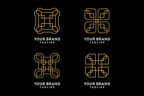 Linear Shape Logo 的图像结果