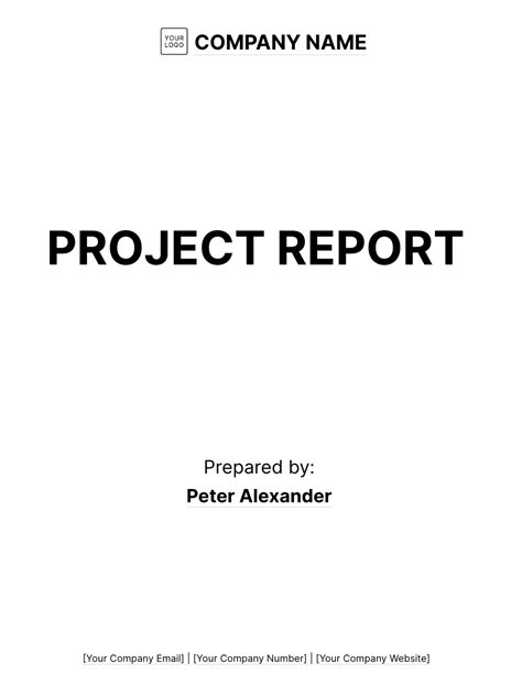 Image result for Project Report Writing Template