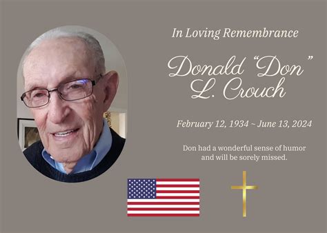 Don Crouch - Royer Funeral Home