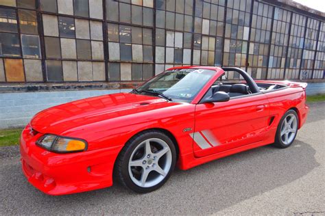 12k-Mile 1996 Ford Mustang Saleen S281 Convertible 5-Speed for sale on BaT Auctions - closed on ...