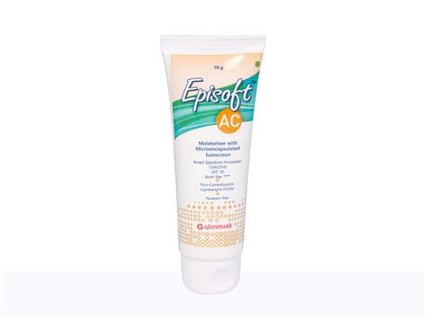 Buy Episoft AC Moisturiser with Sunscreen SPF 30 Online | Clinikally
