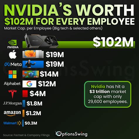 Nvidia's Worth $102 Million for Every Employee! : r/Infographics