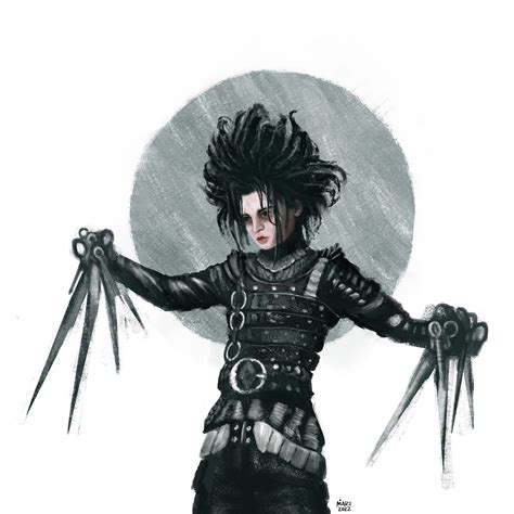 ArtStation - Fan Art Edward Scissorhands