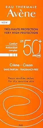 Avene Very High Protection SPF 50+ Cream 50ml : Amazon.in: Beauty