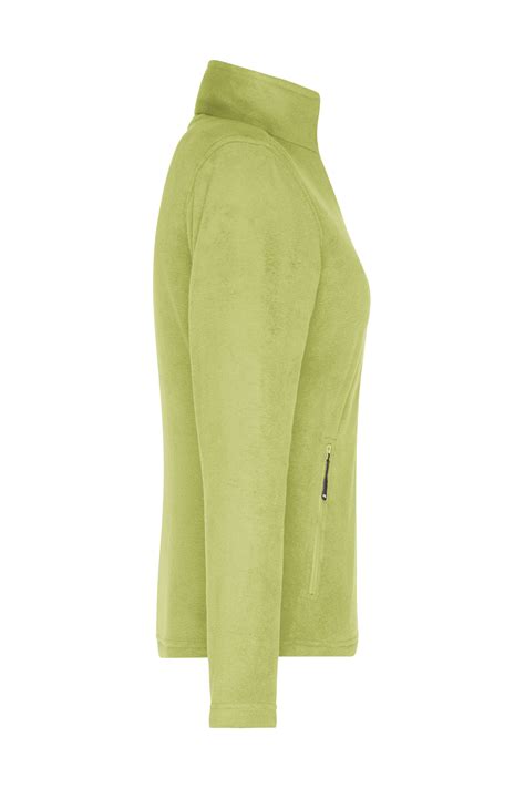 Ladies Ladies' Fleece Jacket Lime-green-Daiber