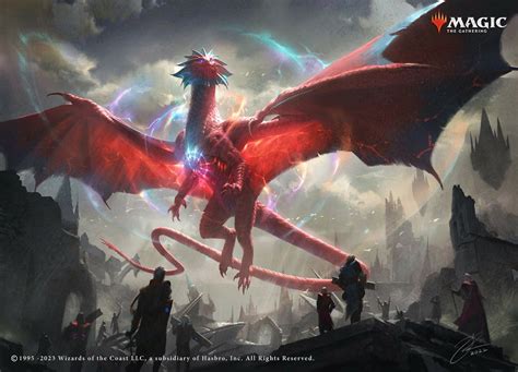 Epic Magic: The Gathering Dragon - Stunning HD Fantasy Wallpaper by ...