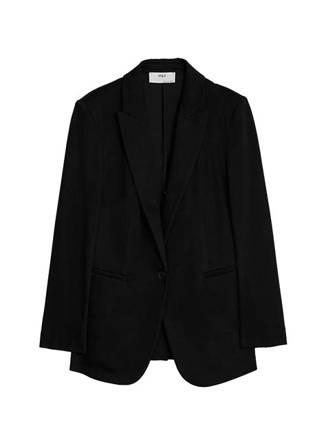 Buy Jersey Slim Single Breasted Blazer at Marks & Spencer