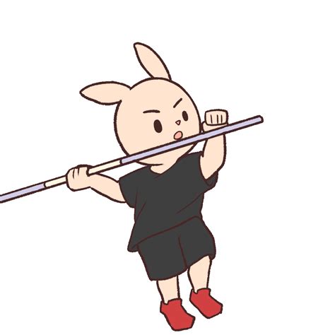 Animated illustration of javelin throw | UGOKAWA
