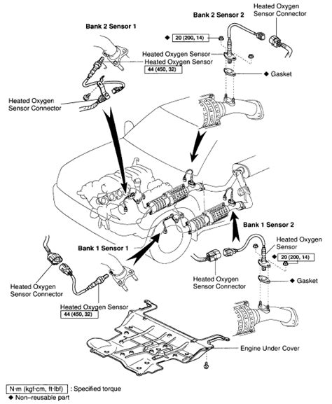 2000 Lexus LX470 O2 Sensor Bank1 Sensor 1 的图像结果