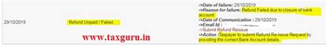 Re-Issuance of Income Tax Refund – How to Submit Request Online