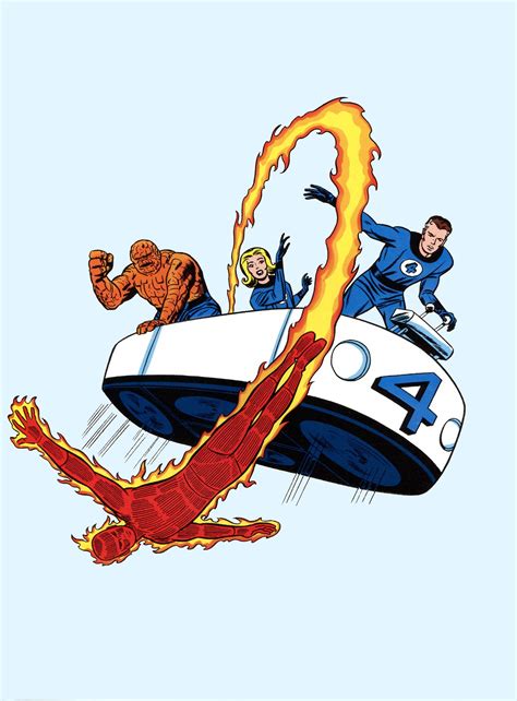 Fantastic Four Mike Ringo Art
