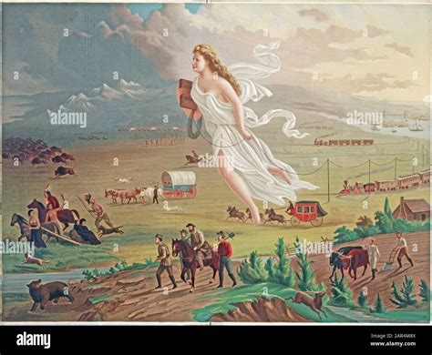 Manifest destiny hi-res stock photography and images - Alamy