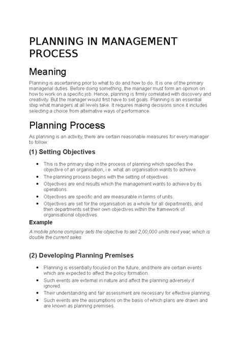 Management Planning Process 的图像结果