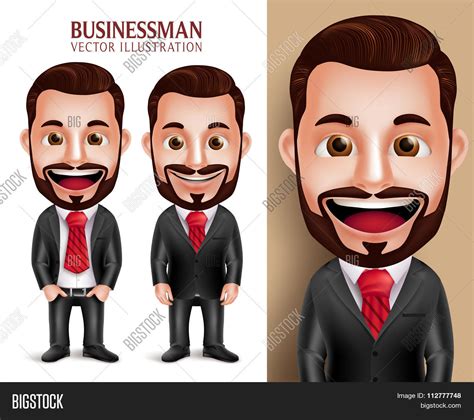 Business Man Character Vector 的图像结果
