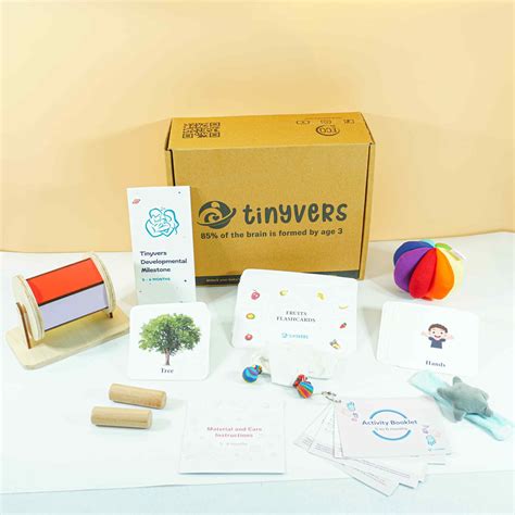 Tinyvers Activity Kit 3: Screen-Free Learning and Brain Development ...
