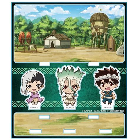 Dr. STONE acrylic diorama A [Senku Ishigami & Gen | Ubuy India