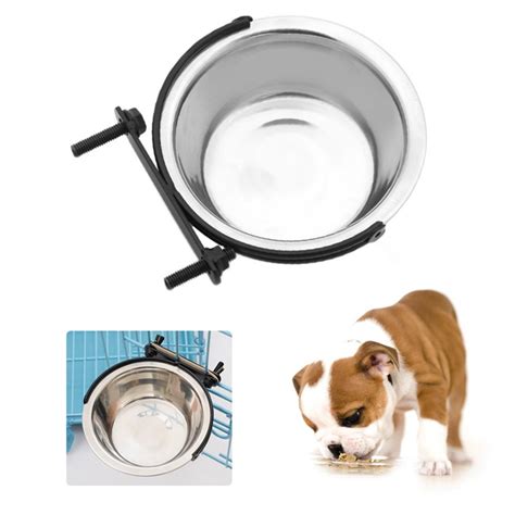 OWIKAR Dog Bowls Stainless Steel for Small Medium Dogs 8.27 x 2.76 inch ...