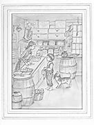 Image result for General Store Drawing