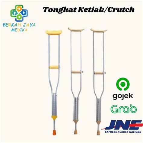 Jual Tongkat Ketiak Alat Bantu Jalan / Crutch Ketiak/ Kruk - satuan ...