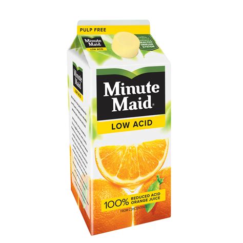 Minute Maid Low Acid Orange Juice Nutrition Facts | Besto Blog