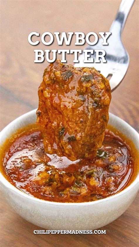 Cowboy Butter Recipe | Homemade sauce recipes, Flavored butter recipes ...