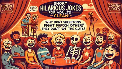 150 Short Hilarious Jokes for Adults Clean