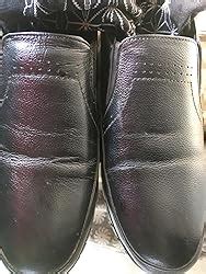 Buy Bacca Bucci Men Genuine Leather Black Formal Shoes 8 UK (BBMF7346A ...