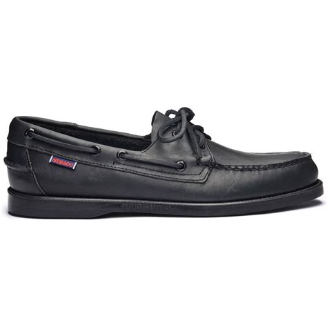 Sebago Portland Black Boat Shoe 7000H00924 - Sports "R" Us Ltd