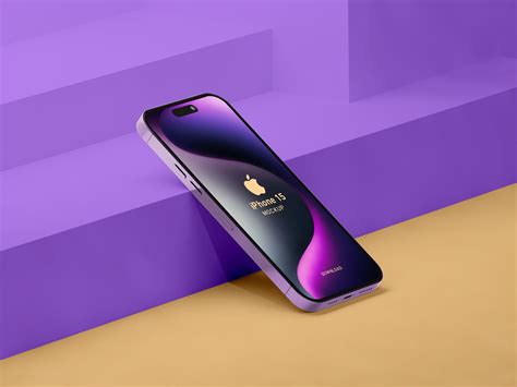 Free iPhone 15 Mockup PSD - Designbolts