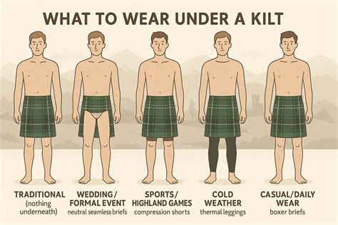 What Do You Wear Under a Kilt? Full Guide