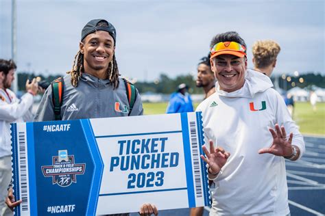 Rhea and Robinson Shine on Day Three of NCAA East Prelims – University of Miami Athletics