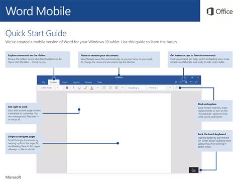 Microsoft Word Mobile | PDF