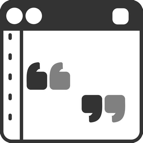 Image result for Quote Icon Vector