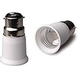 Buy SHAFIRE B22 TO E27 Bulb Converter, Converter Holder, Pack of 2 ...
