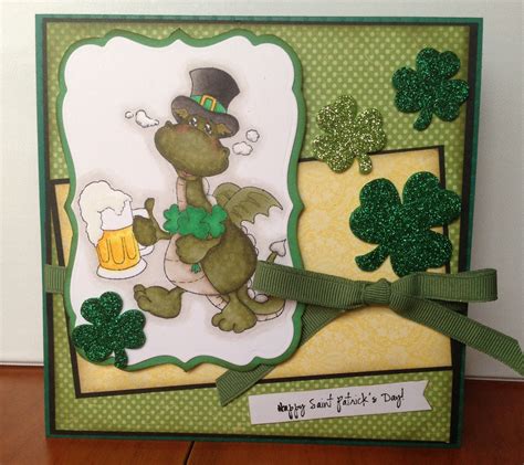 St. Paddy card | Cards handmade, Cards, Handmade